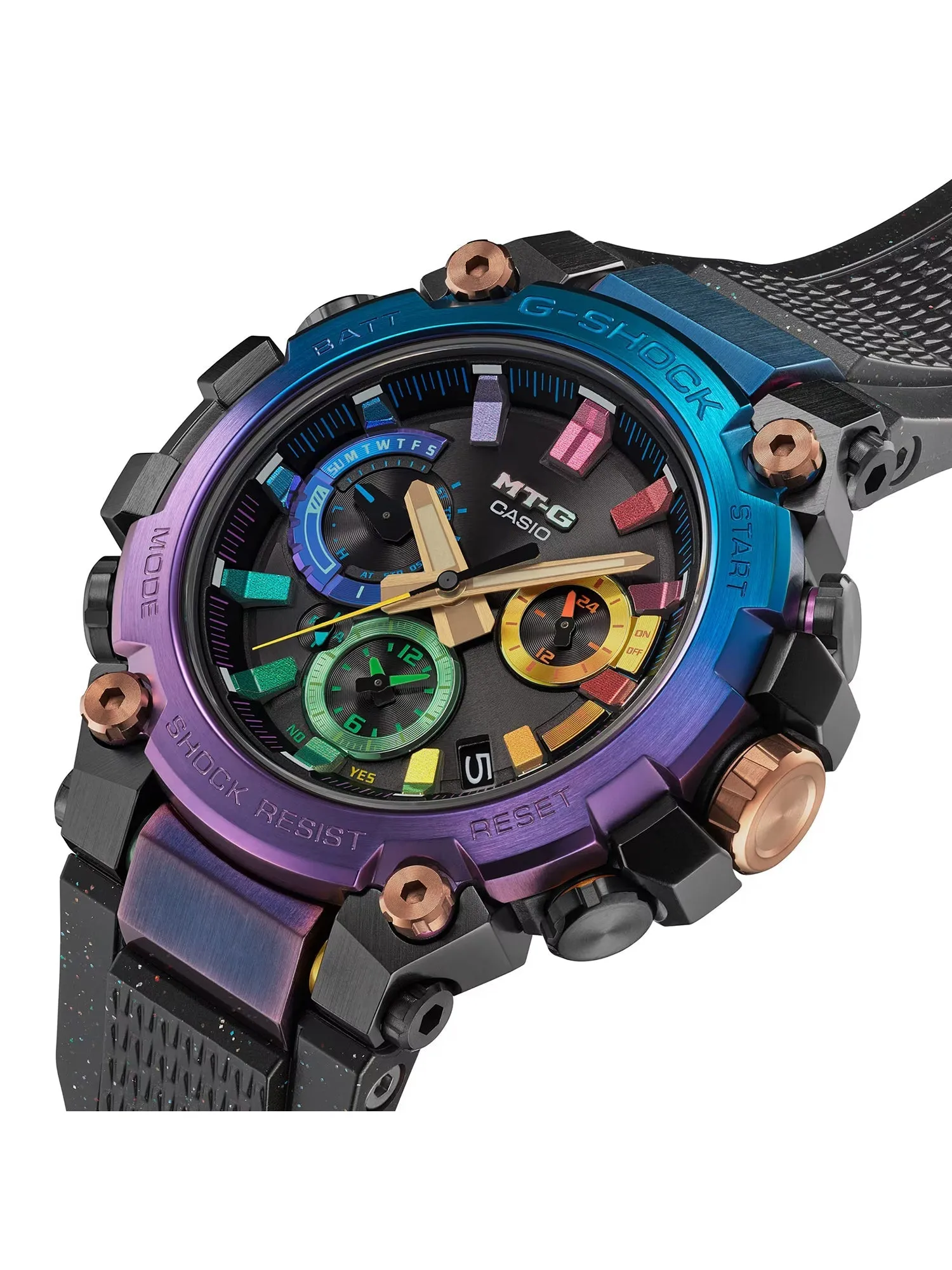 Casio G-Shock - Diffuse Nebula Rainbow Limited Edition watch MTG-B3000DN-1
