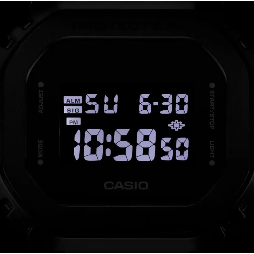 Casio G-Shock Digital Black Resin Strap Men Watch GM-5600UB-1DR