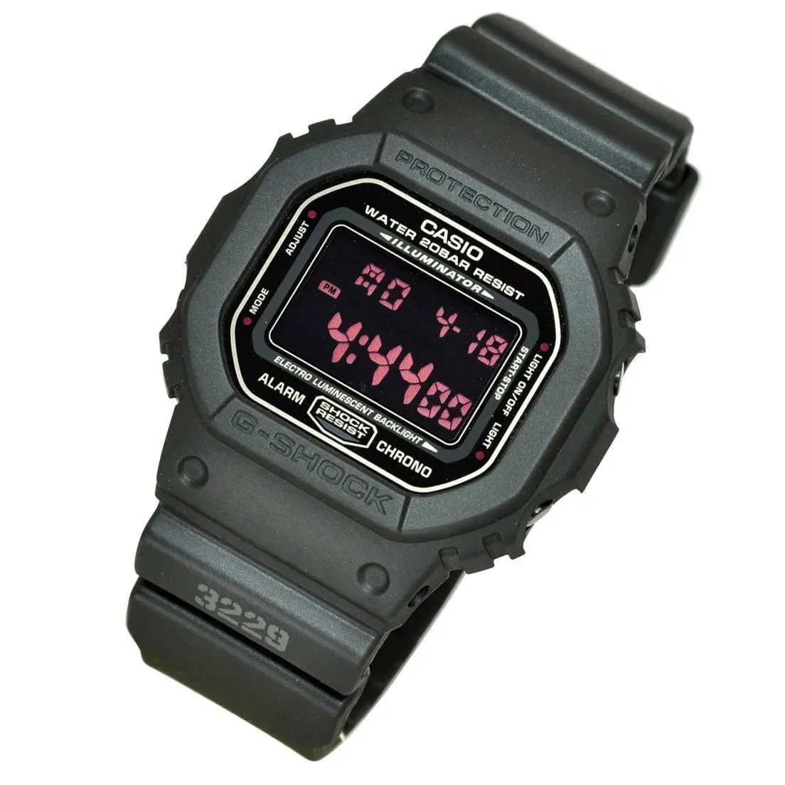 Casio G-shock DW-5600MS-1DR Digital Rubber Strap Watch For Men