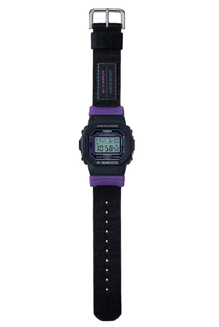 Casio G-shock DW-5600THS-1 Digital Nylon Strap Watch For Men