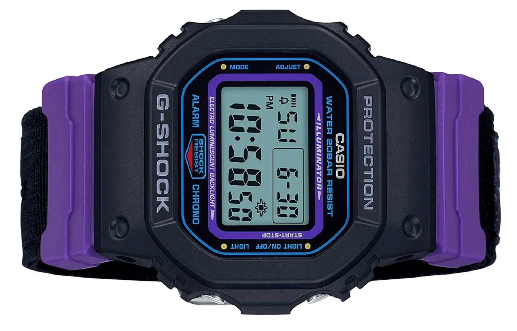 Casio G-shock DW-5600THS-1 Digital Nylon Strap Watch For Men