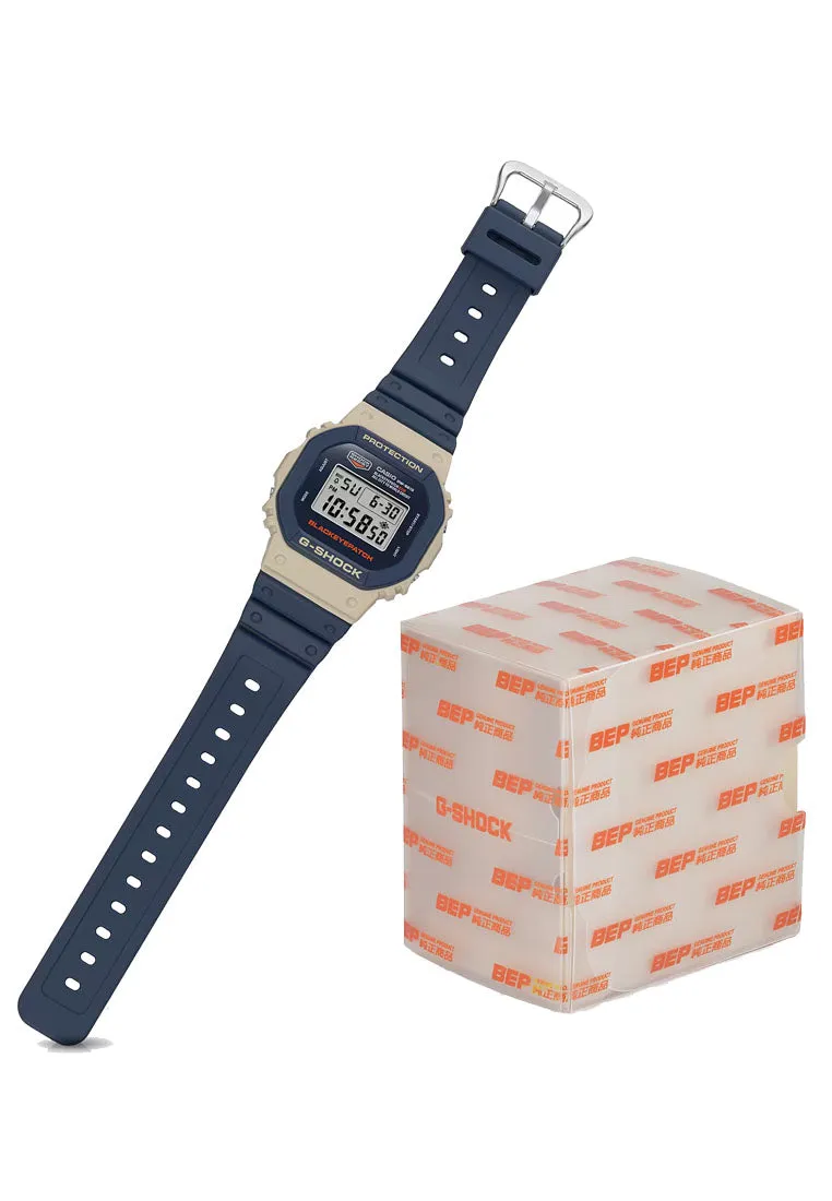 Casio G-shock DW-5610BEP-2DR "The Black Eye Patch" Digital Rubber Strap Watch for Men