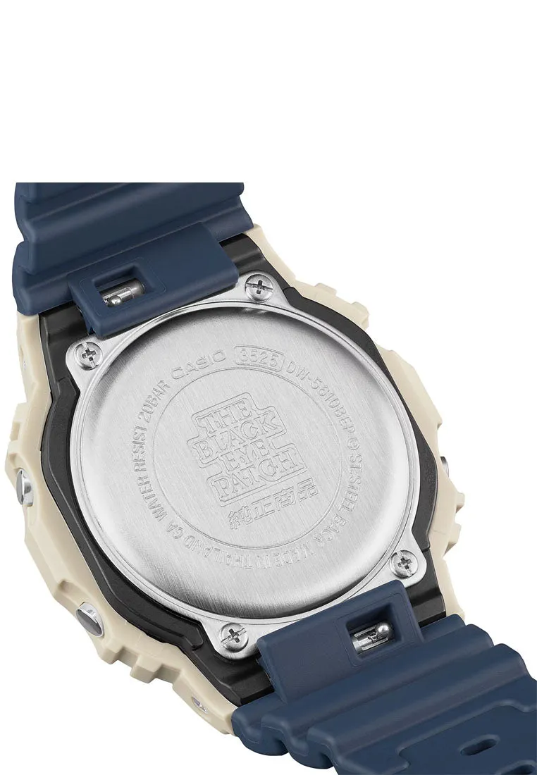 Casio G-shock DW-5610BEP-2DR "The Black Eye Patch" Digital Rubber Strap Watch for Men