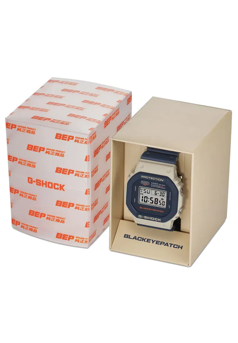 Casio G-shock DW-5610BEP-2DR "The Black Eye Patch" Digital Rubber Strap Watch for Men