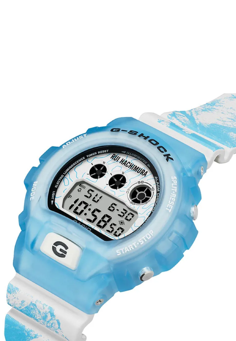 Casio G-shock DW-6900RH-2DR Rui Hachimura Digital Rubber Strap Watch For Men