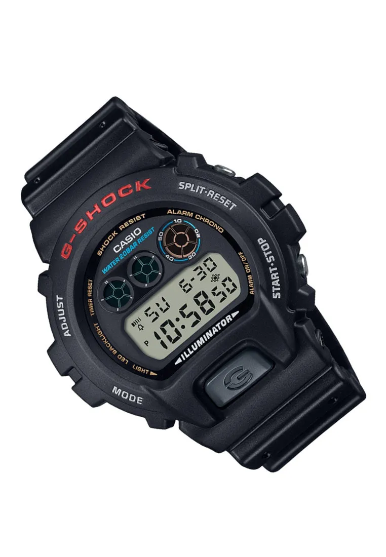 Casio G-shock DW-6900U-1DR Digital Rubber Strap Watch For Men