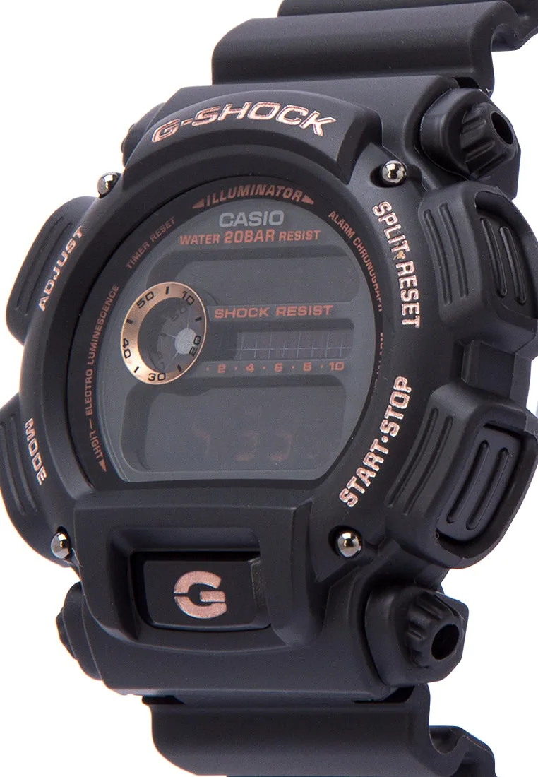 Casio G-shock DW-9052GBX-1A4 Digital Rubber Strap Watch For Men