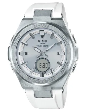 Casio G-Shock G-MS Womens Watch - Stainless Steel - Solar Powered - Afterglow