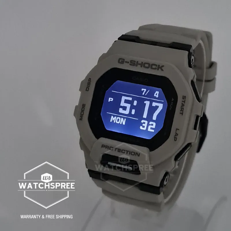 Casio G-Shock G-SQUAD Bluetooth Sand Resin Band Watch GBD200UU-9D GBD-200UU-9D