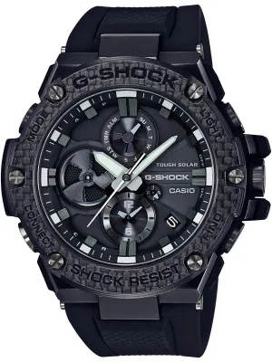 Casio G-Shock G-Steel Carbon Bezel Bluetooth Mens Watch GSTB100X-1A