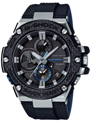 Casio G-Shock G-Steel Carbon Bezel Bluetooth Mens Watch GSTB100XA-1A