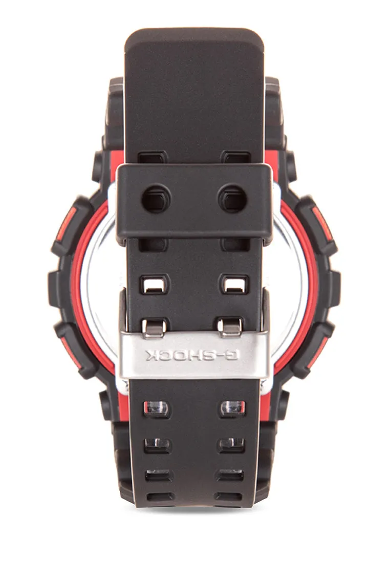 Casio G-shock GA-100-1A4DR Digital Analog Rubber Strap Watch For Men
