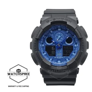 Casio G-Shock GA-100 Lineup Black Resin Band Watch GA100BP-1A GA-100BP-1A