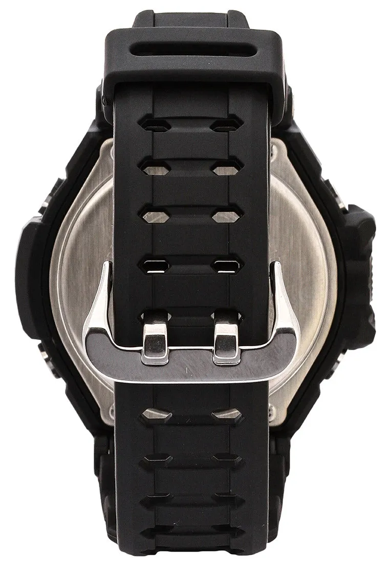 Casio G-shock GA-1000-1ADR Digital Analog Rubber Strap Watch For Men