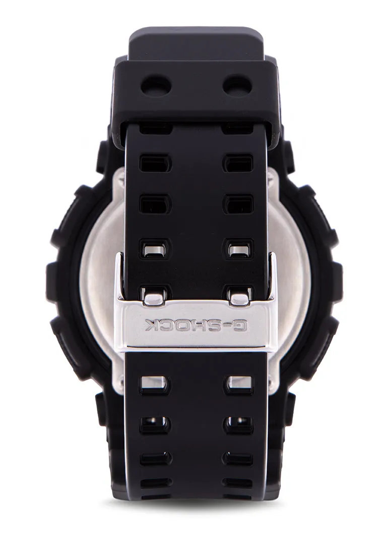 Casio G-shock GA-100CF-1A Digital Analog Rubber Strap Watch For Men