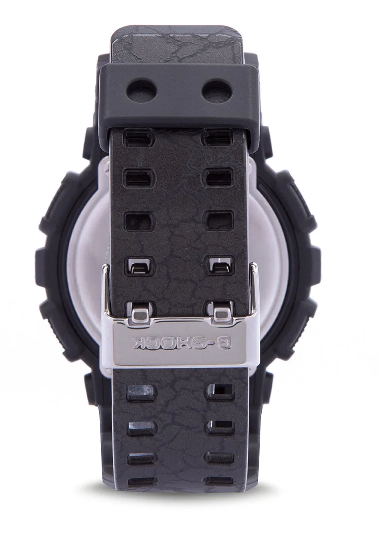 Casio G-shock GA-100CG-1A Digital Analog Rubber Strap Watch For Men