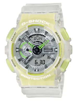 Casio G-shock GA-110LS-7A Digital Analog Rubber Strap Watch For Men