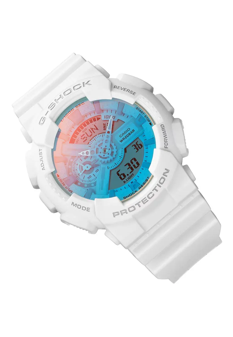 Casio G-shock GA-110TL-7A Digital Analog Rubber Strap Watch for Men
