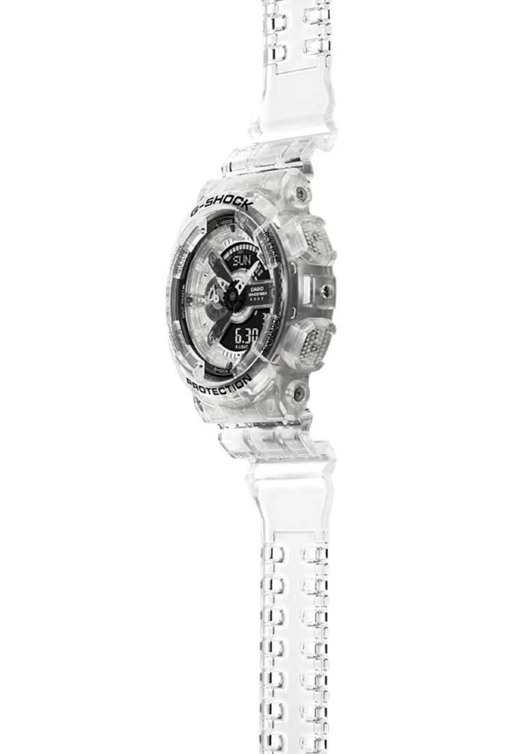 Casio G-Shock GA-114RX-7A 40th Anniversary Clear Remix Digital Analog Watch For Men