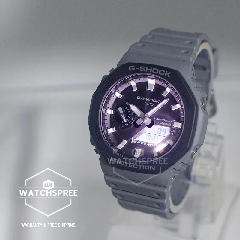 Casio G-Shock GA-2100 Lineup Urban Utility Series Carbon Core Guard Structure Bluetooth Solar Powered Watch GAB2100LUU-8A GA-B2100LUU-8A