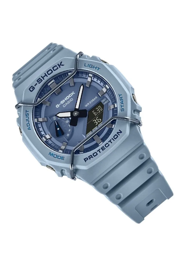Casio G-shock GA-2100PT-2A Digital Analog Rubber Strap Watch For Men