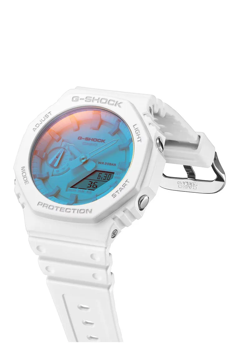 Casio G-shock GA-2100TL-7A Digital Analog Rubber Strap Watch for Men