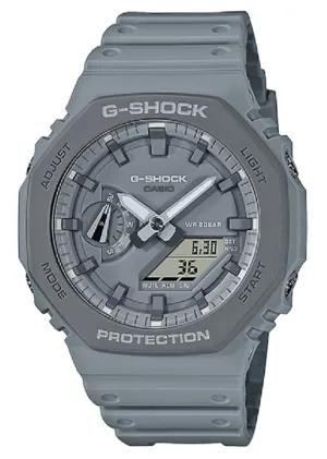 Casio G-shock GA-2110ET-8ADR Digital Analog Rubber Strap Watch For Men
