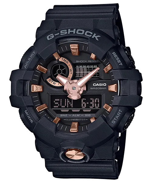 Casio G-Shock Ga-710B-1A4 Illuminator 200M Analog Digital Mens Watch
