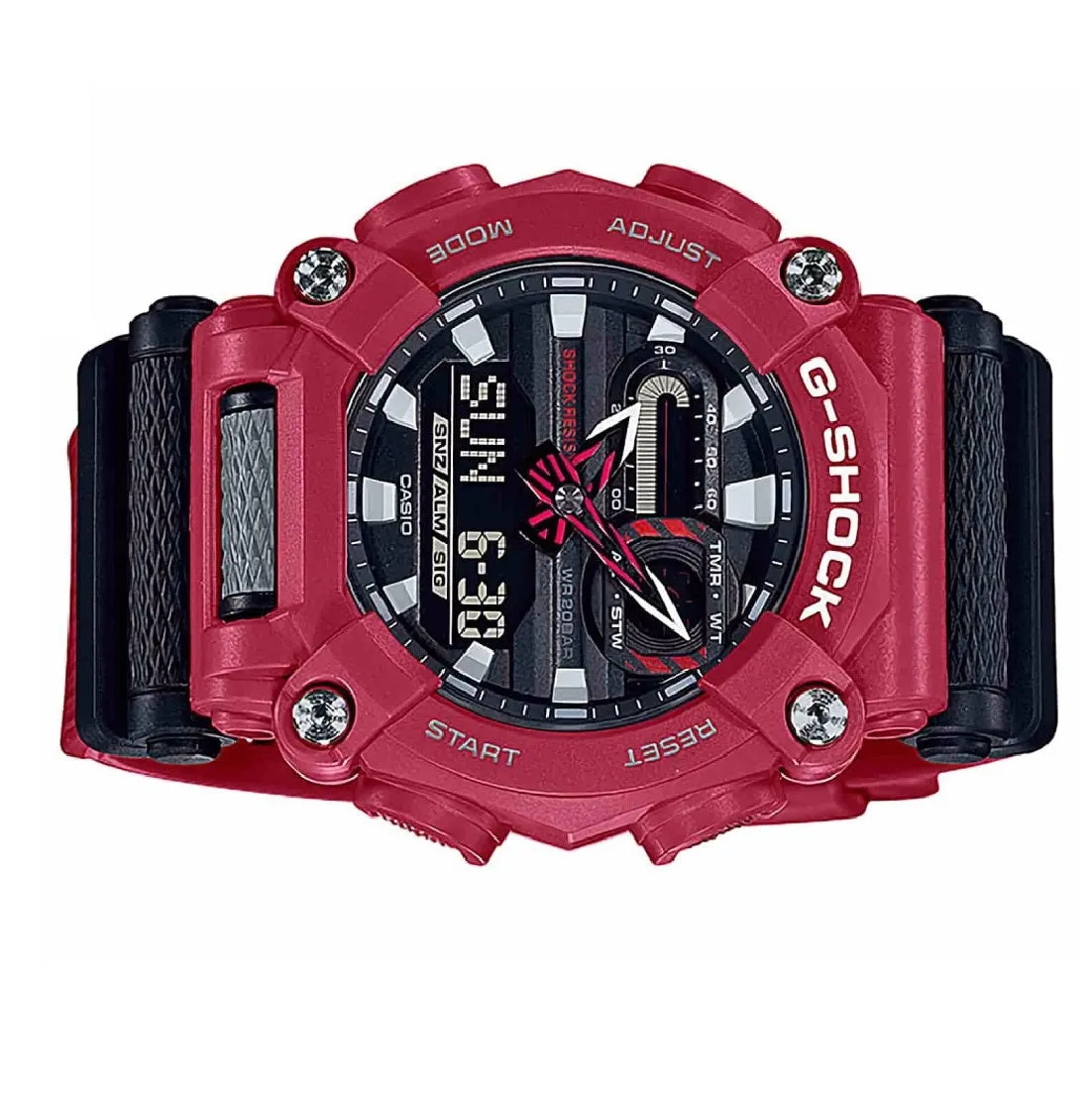 Casio G-shock GA-900-4A Digital Analog Rubber Strap Watch For Men