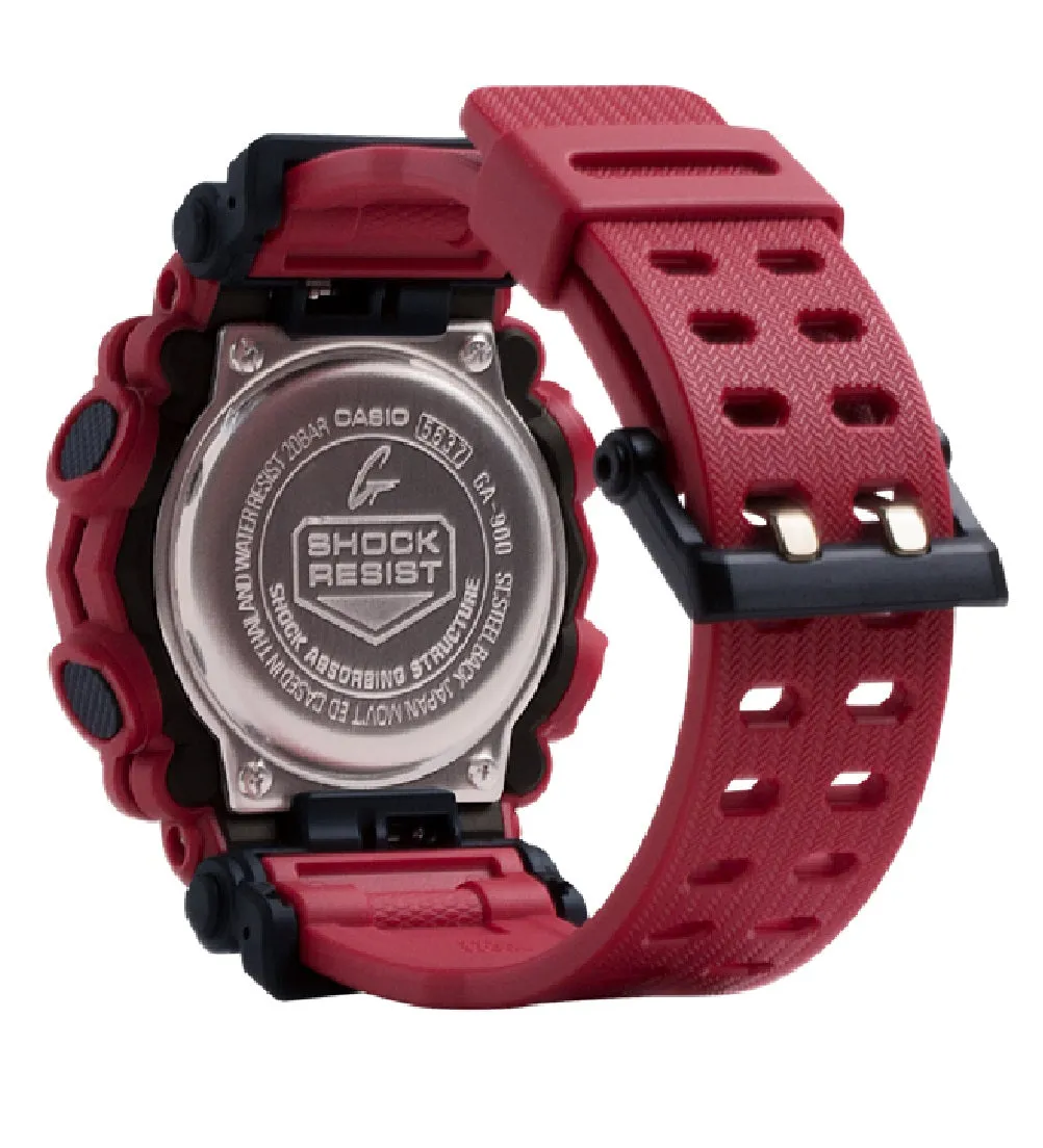 Casio G-shock GA-900-4A Digital Analog Rubber Strap Watch For Men
