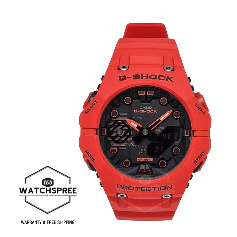 Casio G-Shock GA-B001 Lineup Carbon Core Guard Structure Bluetooth Red Band Watch GAB001-4A GA-B001-4A