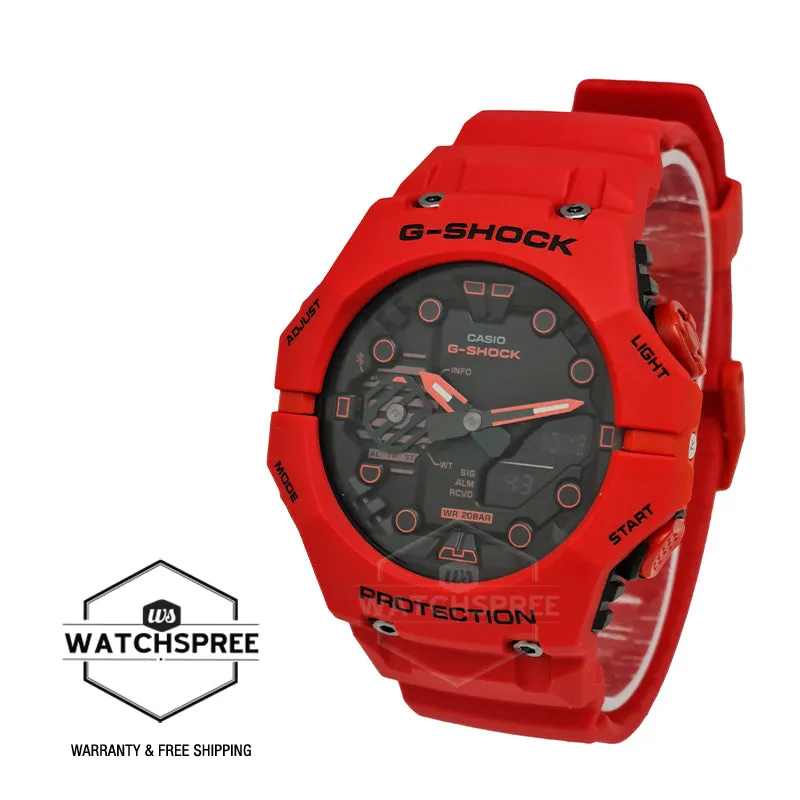 Casio G-Shock GA-B001 Lineup Carbon Core Guard Structure Bluetooth Red Band Watch GAB001-4A GA-B001-4A