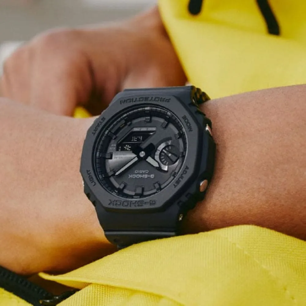 CASIO G-SHOCK GA-B2100-1A1DR BLACK RESIN STRAP MEN WATCH