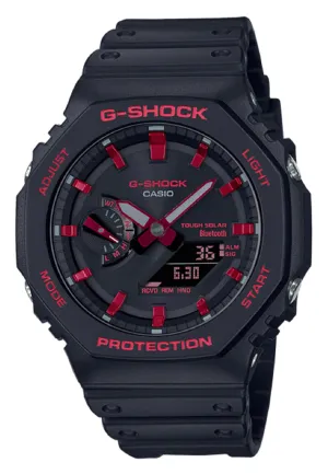 Casio G-shock GA-B2100BNR-1A Digital Analog Rubber Strap Watch For Men