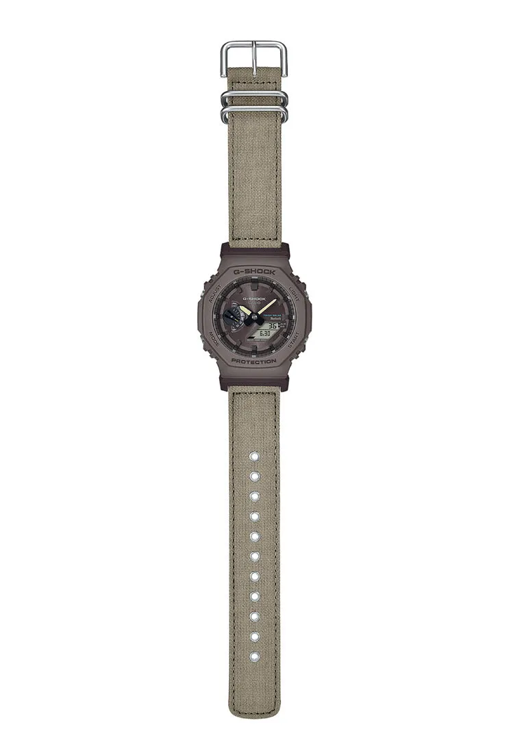 Casio G-shock GA-B2100CT-5A Digital Analog Nylon Strap Watch For Men