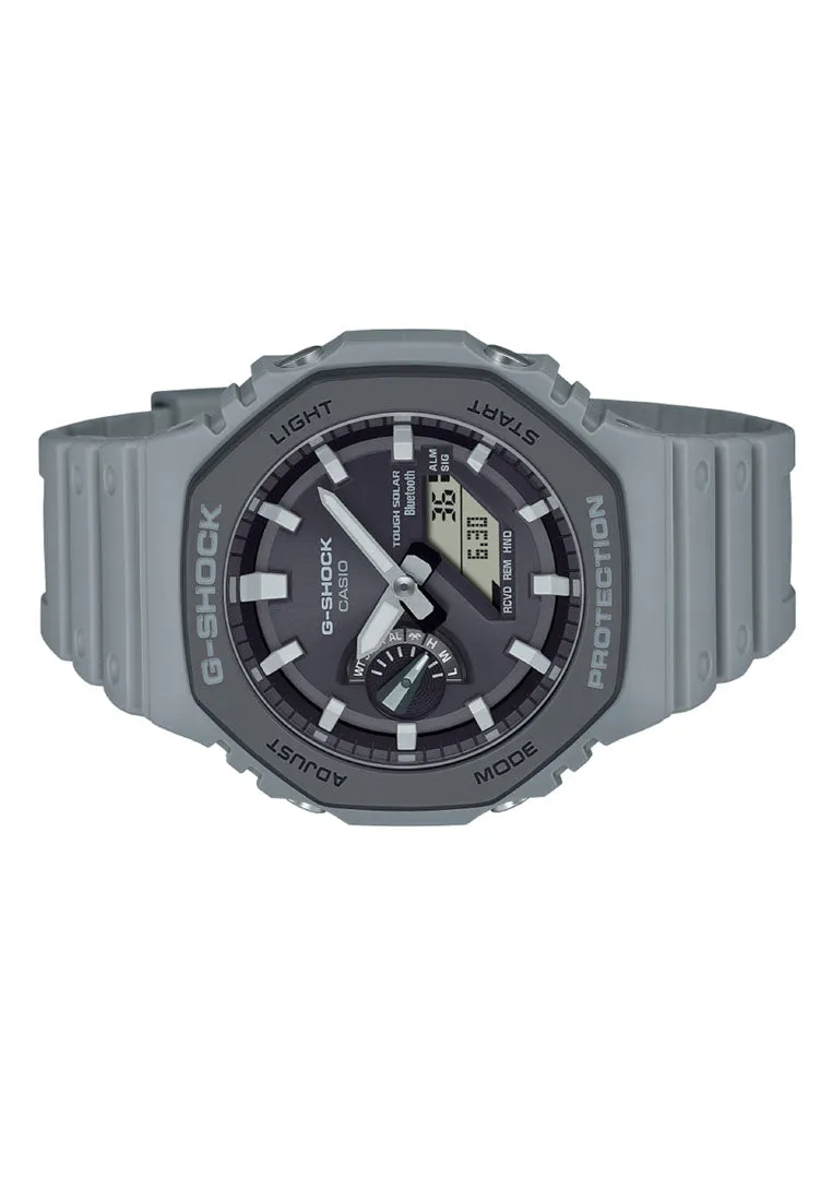 Casio G-shock GA-B2100LUU-8A Digital Analog Rubber Strap Solar Watch for Men