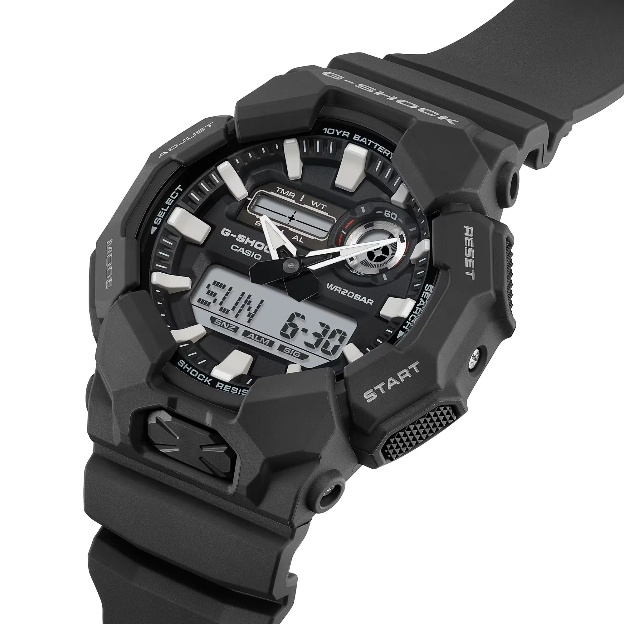Casio G-Shock GA010-1A Bio-Resin High-Brightness LED Black Mens Watch