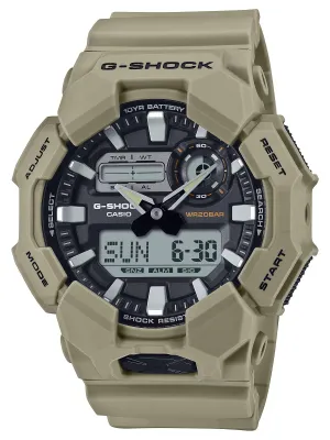 Casio G-Shock GA010-5A Bio-Resin High-Brightness LED Brown Mens Watch