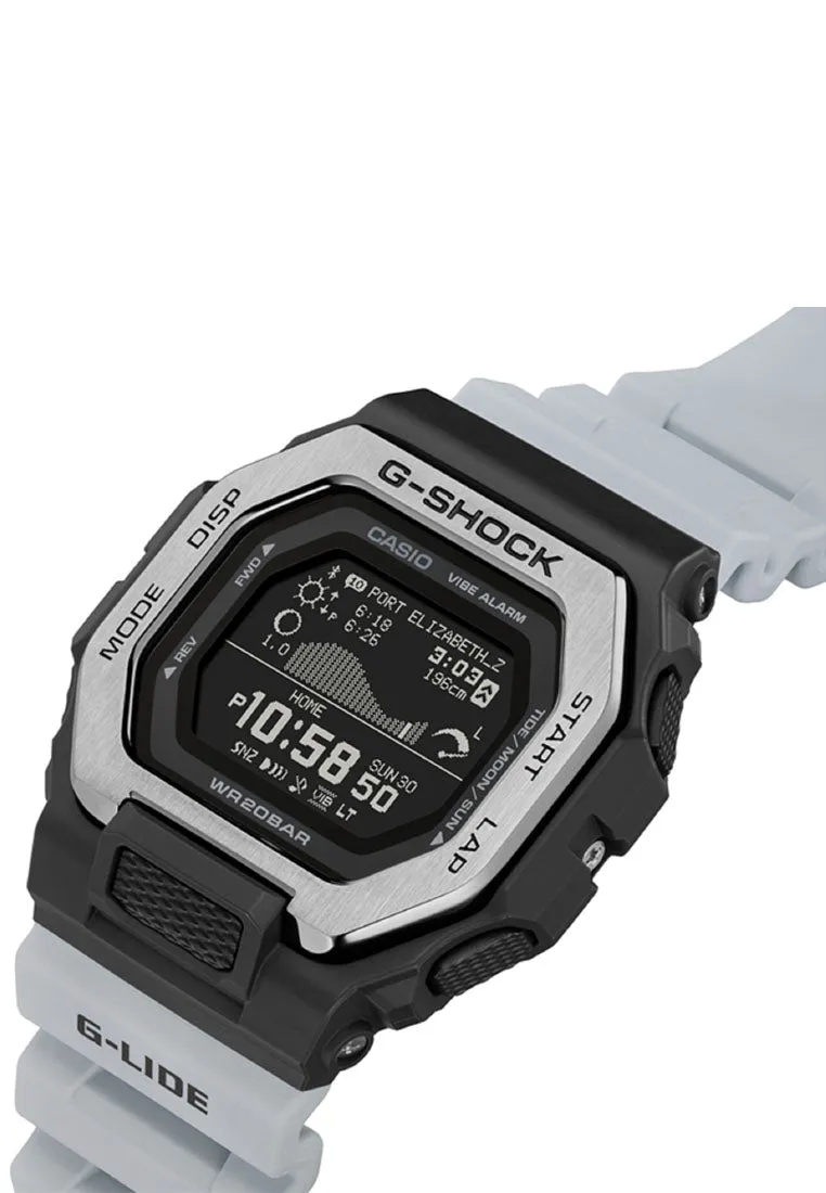Casio G-shock GBX-100-8DR Digital Rubber Strap Bluetooth Watch for Men