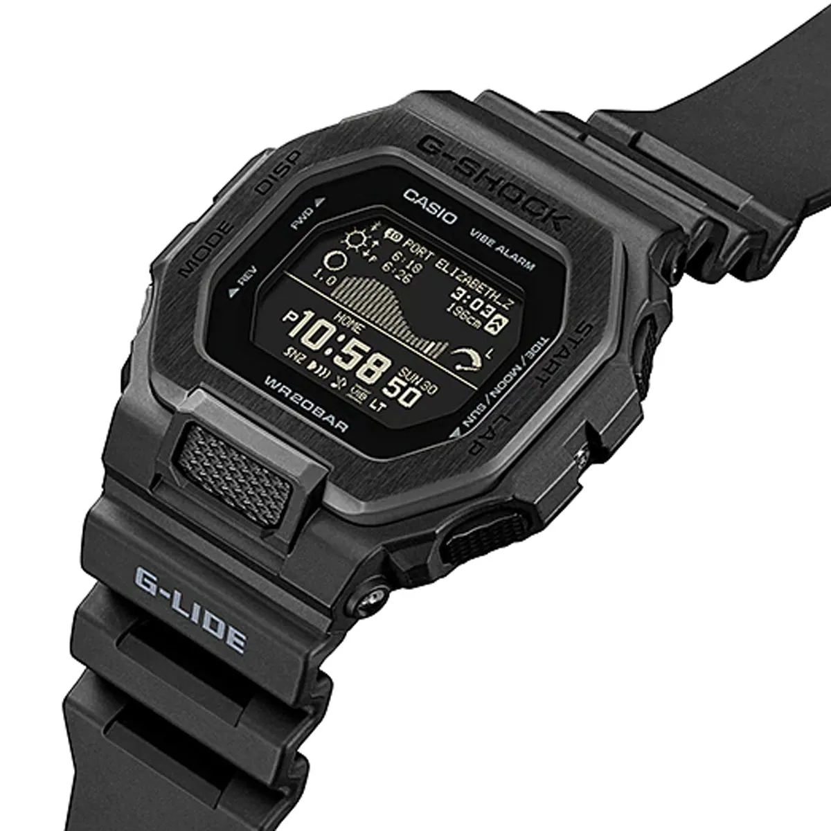 Casio G-shock GBX-100NS-1DR Bluetooth Digital Rubber Strap Watch For Men