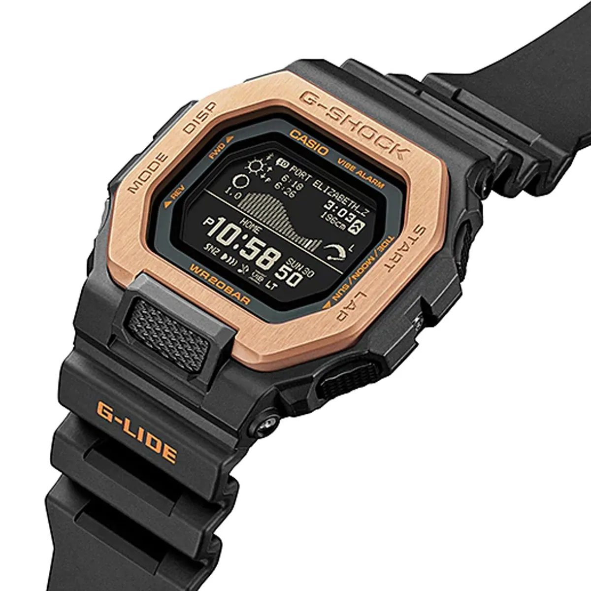 Casio G-shock GBX-100NS-4DR Bluetooth Digital Rubber Strap Watch For Men