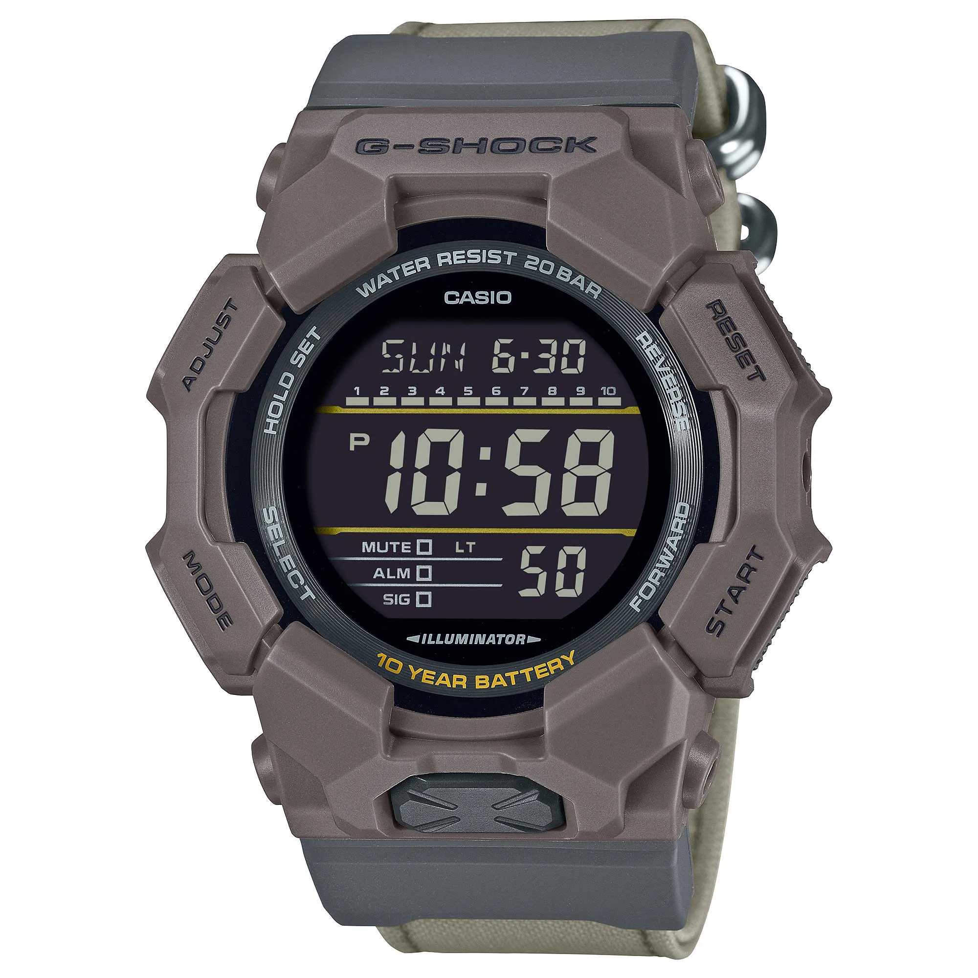Casio G-Shock GD-010 Lineup Carbon Core Guard Structure CORDURA Watch GD010CE-5D GD-010CE-5D GD-010CE-5