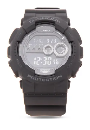 Casio G-shock GD-100-1BDR Digital Rubber Strap Watch For Men