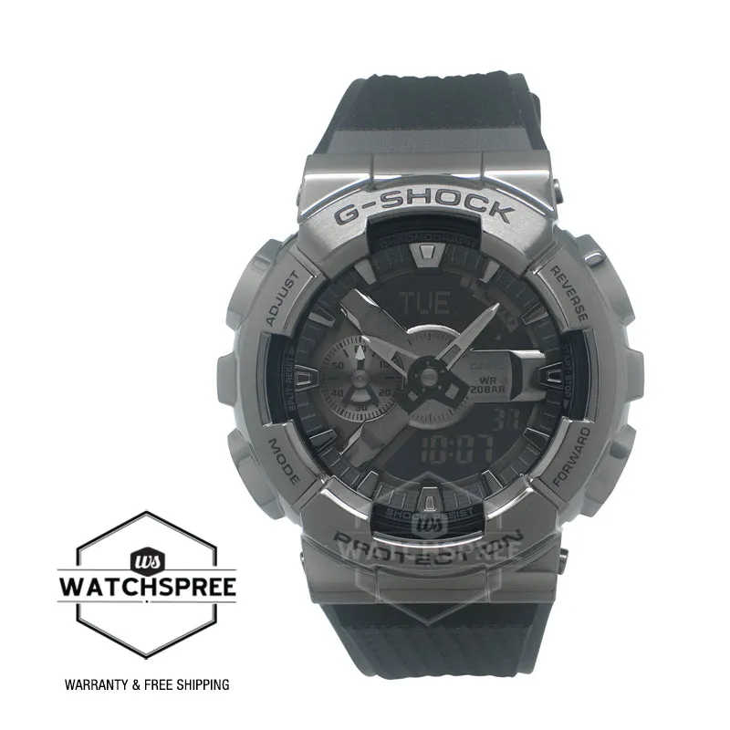 Casio G-Shock GM-110 Lineup Oversized Metal-Clad Watch GM110BB-1A GM-110BB-1A