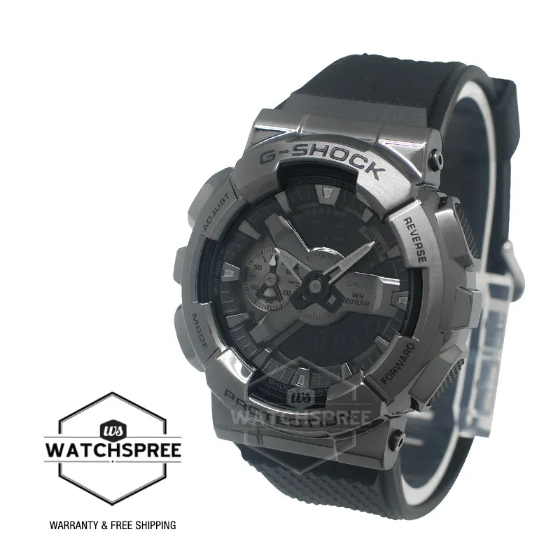 Casio G-Shock GM-110 Lineup Oversized Metal-Clad Watch GM110BB-1A GM-110BB-1A