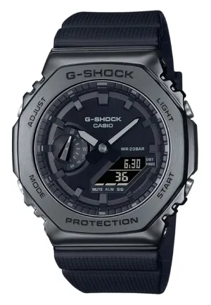 Casio G-shock GM-2100BB-1A Digital Analog Rubber Strap Watch