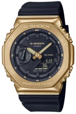 Casio G-shock GM-2100G-1A9 Digital Analog Rubber Strap Watch