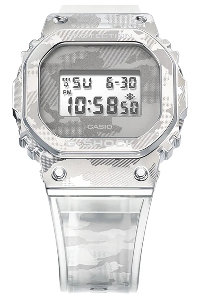 Casio G-shock GM-5600SCM-1DR Skeleton Camouflage Series Digital Watch