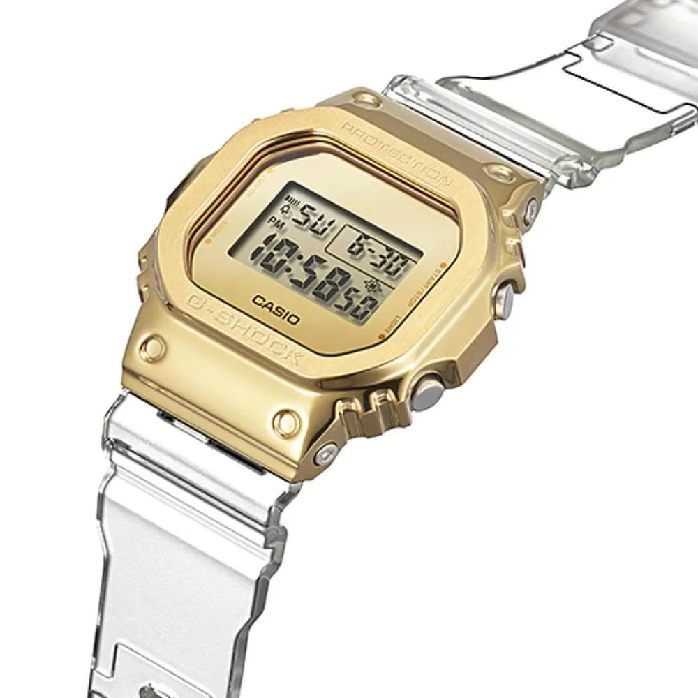 CASIO G-SHOCK GM-5600SG-9DR-P WHITE STRAP MEN'S WATCH