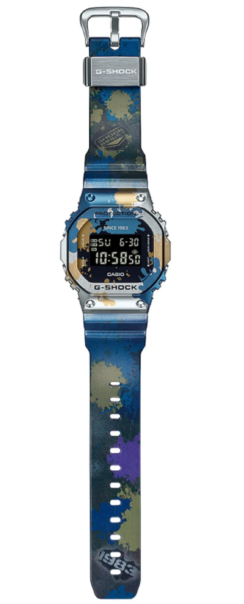 Casio G-shock GM-5600SS-1DR Digital Rubber Strap Watch